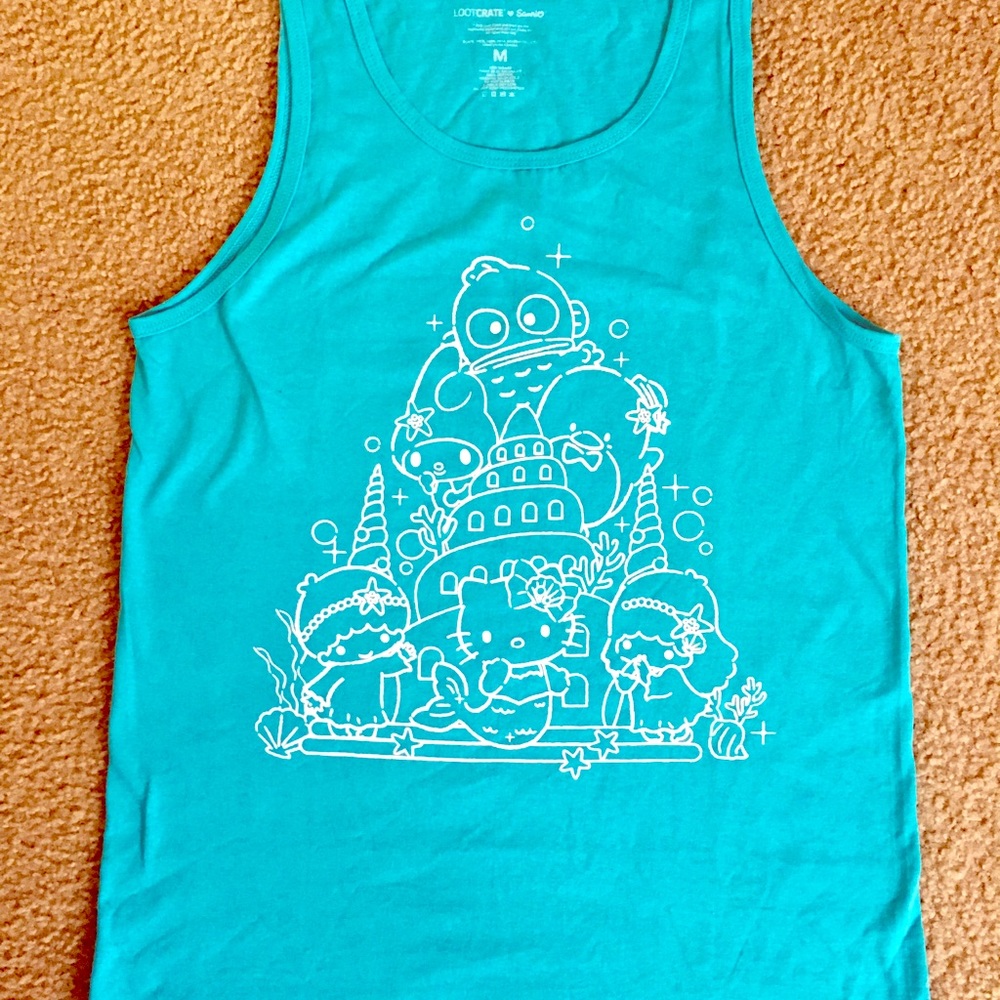 Hello Kitty Loot Crate Tank Top NWOT